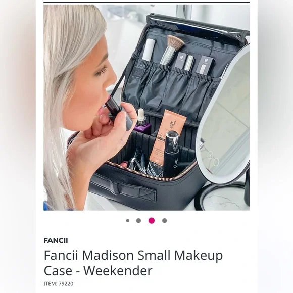 NEW Fancii Madison Small Makeup Case - Weekender - Picture 2 of 7